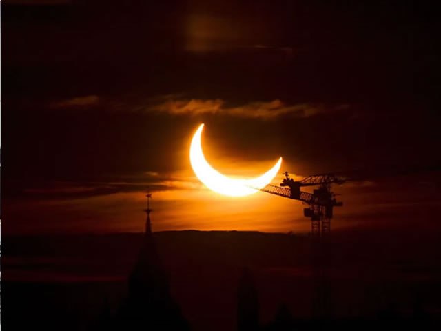 Eclipse solar anular: confira dicas para observar o fenmeno sem prejudicar a viso