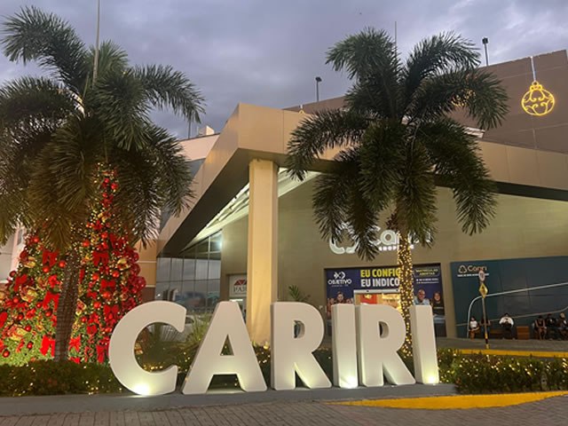 Cariri Shopping terá horário especial de funcionamento neste final de ano 