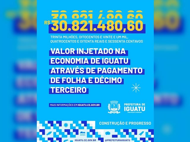Superando as dificuldades: Prefeito Ronald Bezerra consegue injetar mais de 30 milhões na economia de Iguatu