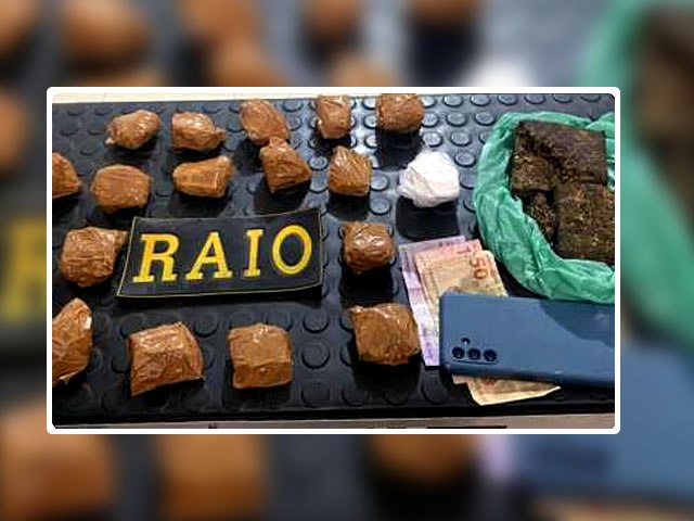 Polícia Militar prende dupla com 1 kg de drogas em Milagres
