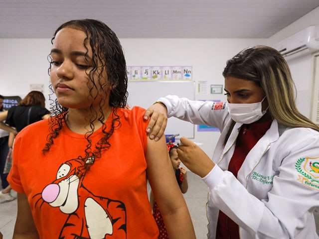 Secretaria de Sade de Juazeiro do Norte realiza neste sbado Dia D contra a Influenza e atualizao de caderneta vacinal infanto-juvenil 