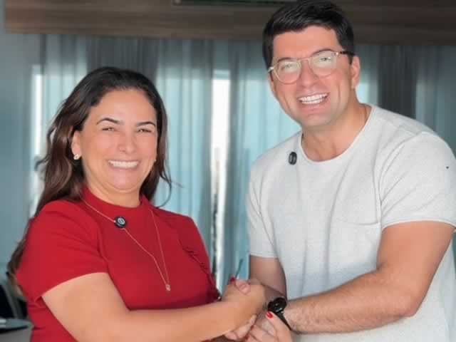A Pedido Popular, Derson anuncia Elisngela Crisstomo como Pr-candidata a Vice-Prefeita em Milagres