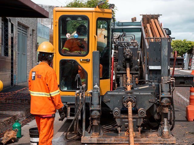 Cagece realiza obras para setorizao do abastecimento de gua em mais 5 bairros de Juazeiro do Norte