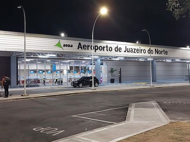 Aeroporto de Juazeiro do Norte registra aumento na movimentação de passageiros e no transporte de cargas