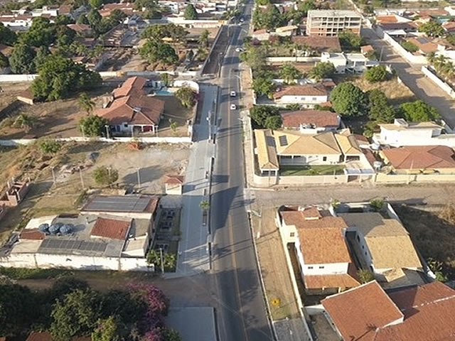 Obra da Praa Linear ocorre em ritmo acelerado no Parque Grangeiro, em Crato