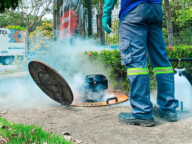 Teste de fumaa ser usado para vistoriar rede de esgoto em Juazeiro do Norte neste sbado (23)