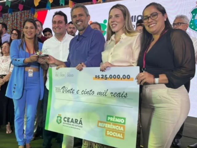 Miss�o Velha � destaque estadual e recebe Pr�mio Refer�ncia Social pelas a��es do CRAS III do Jamacaru