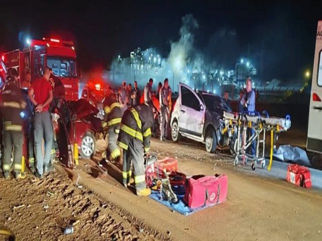 Acidente em rodovia mata trs pessoas em Monte Aprazvel