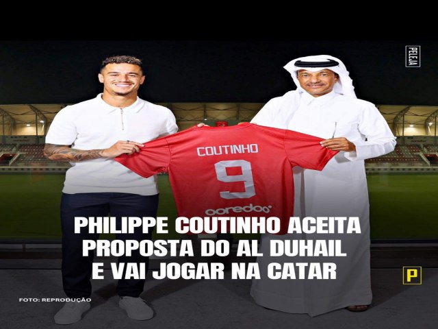 Philippe Coutinho vai jogar no Catar