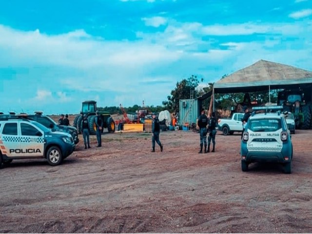 Polcia Militar impede invaso de terra em Mato Grosso