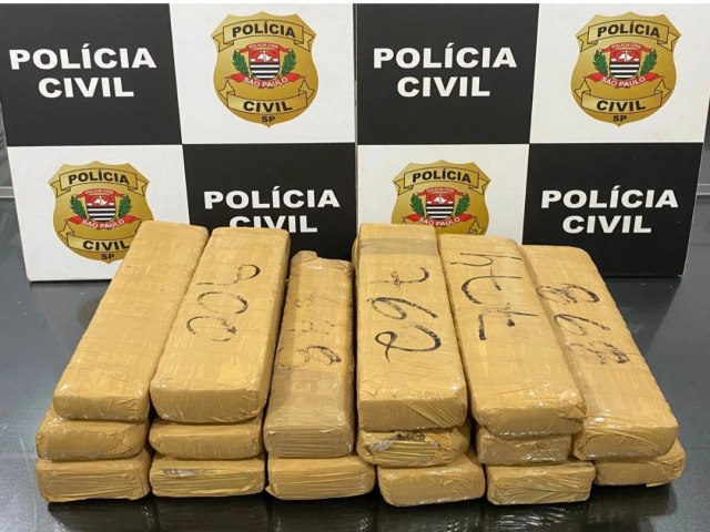 Polcia Civil de Jales prende traficante com 13kg de maconha