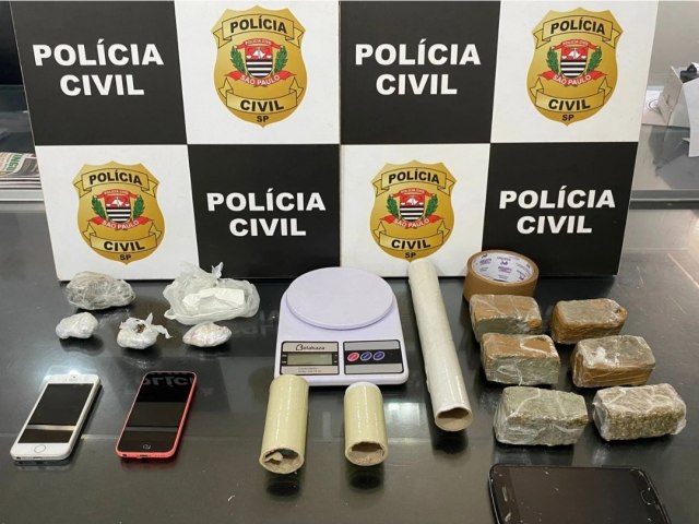 Em Jales, Polcia Civil prende mais um traficante em flagrante