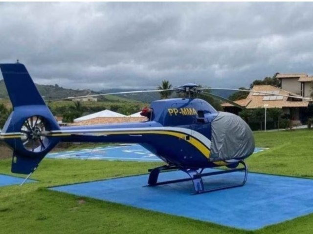 MG: helicptero com quatro pessoas cai em Capitlio