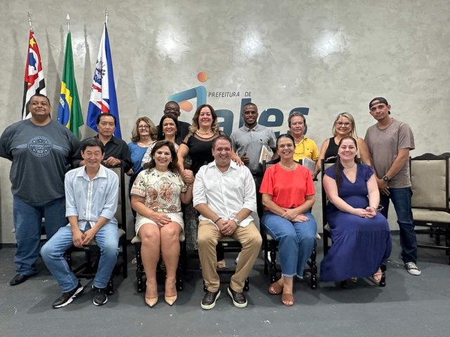 Cerimnia de posse e diplomao dos cinco novos Conselheiros Tutelares e dos cinco suplentes eleitos para o quadrinio que vai se estender de 2024 a 2028.