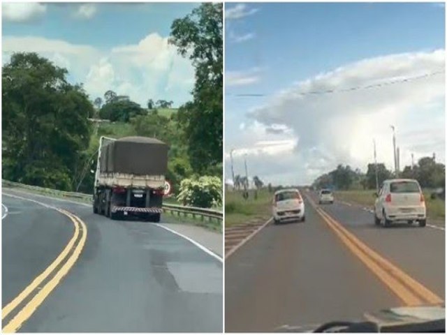 Motoristas so presos por embriaguez ao volante aps serem flagrados em zigue-zague na BR-153