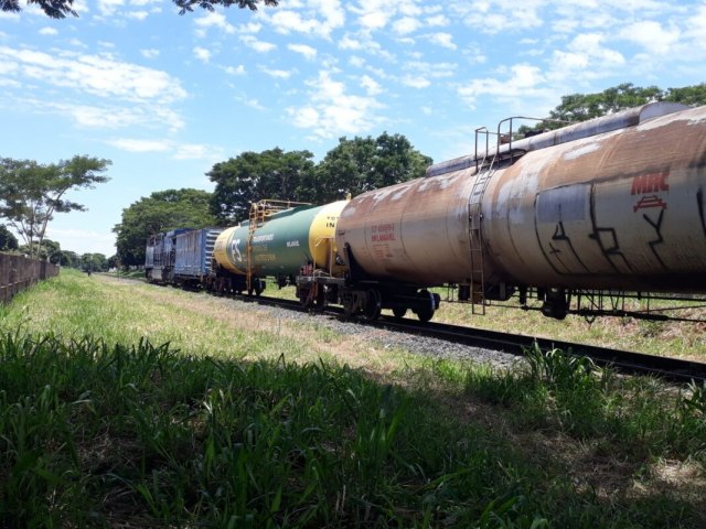 MULHER  ATROPELADA POR TREM NO TRECHO URBANO DE URNIA-SP