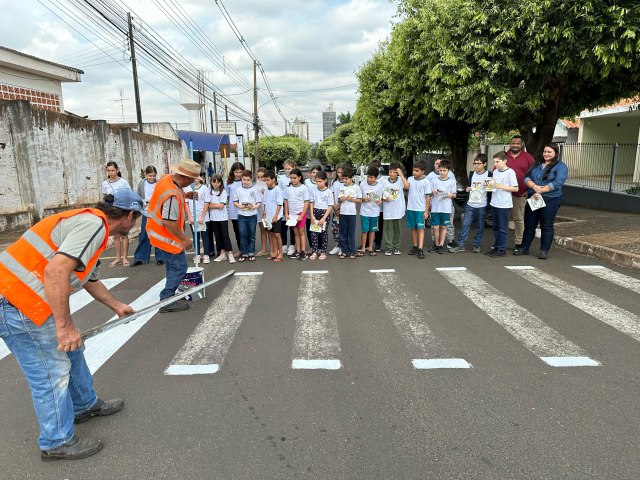 Jales conclui Campanha Maio Amarelo com diversas aes de  conscientizao no trnsito no