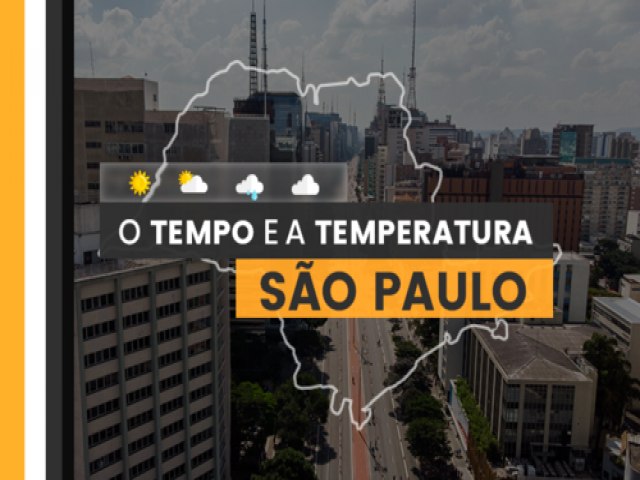 PREVISO DO TEMPO: tera-feira (3) com alerta para baixa umidade e onda de calor em So Paulo