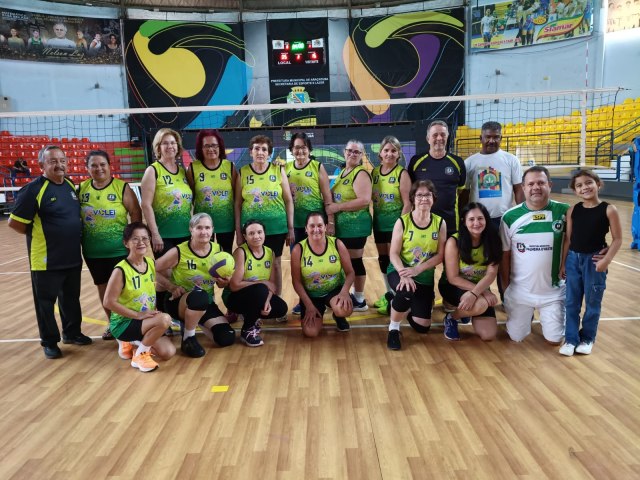 Palmeira D�Oeste vence Nova Cana� Paulista por 2 sets a 0 no V�lei Adaptado Feminino