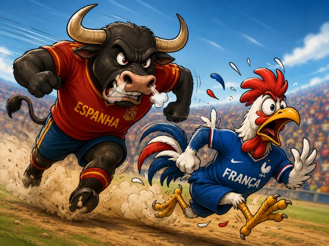 Espanha vence a Fran�a por 2 a 0 e garante vaga na final da Copa do Mundo 2026