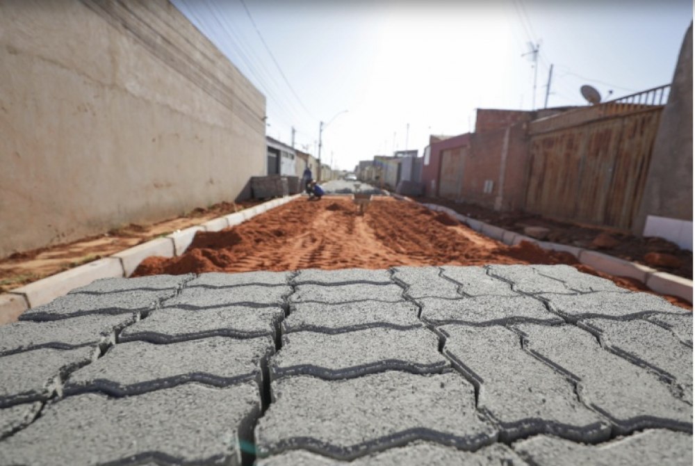 Nascente avan�am com conclus�o da drenagem e pavimenta��o em condom�nios