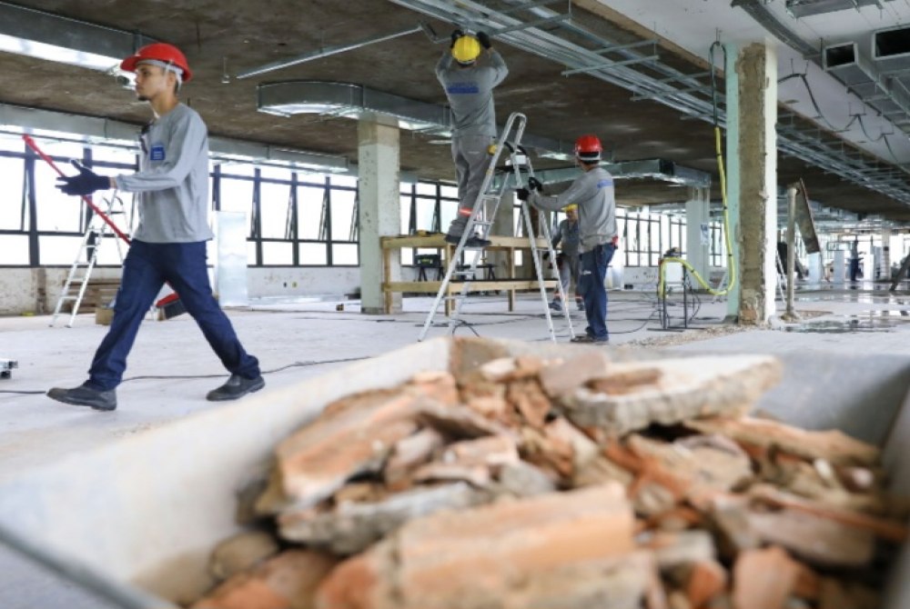 Em obras, novo centro cir�rgico do Hospital de Base vai modernizar e ampliar o atendimento