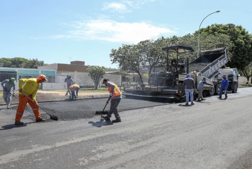 Com investimento de R$ 1,5 milh�o, GDF inicia renova��o do asfalto em quadras de Sobradinho
