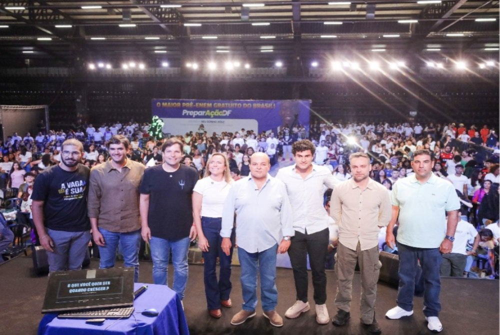 Em aul�o final do GDF para o Enem, Ibaneis Rocha incentiva estudantes: ?Acreditem na for�a que carregam?