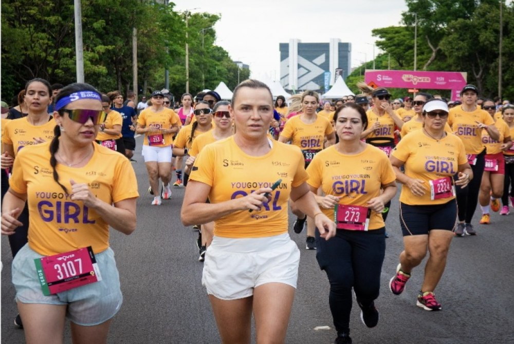 Corrida Girl Power movimenta Eix�o do Lazer