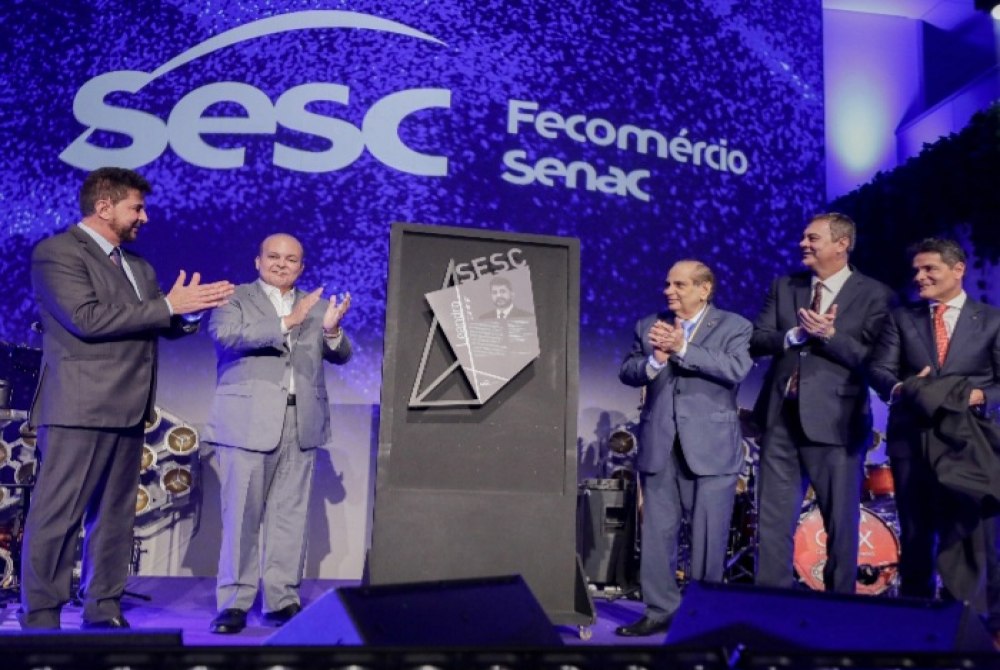 Governador Ibaneis Rocha participa de inaugura��o da nova sede administrativa do Sesc-DF, no SIA