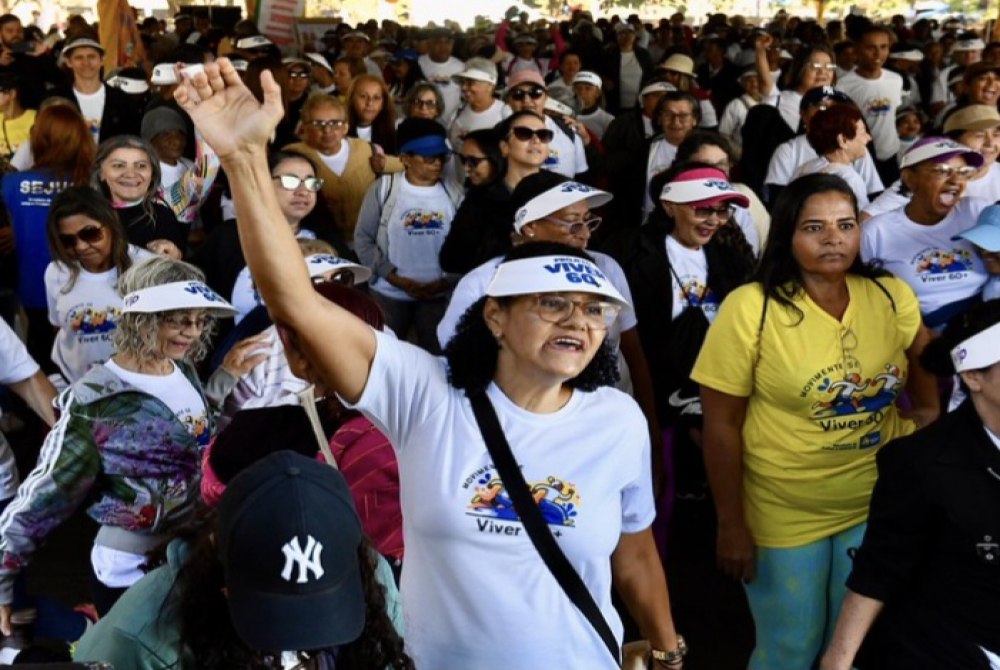 Iniciativas de cultura, lazer, conviv�ncia e promo��o da sa�de beneficiar�o mais de 9 mil idosos do DF