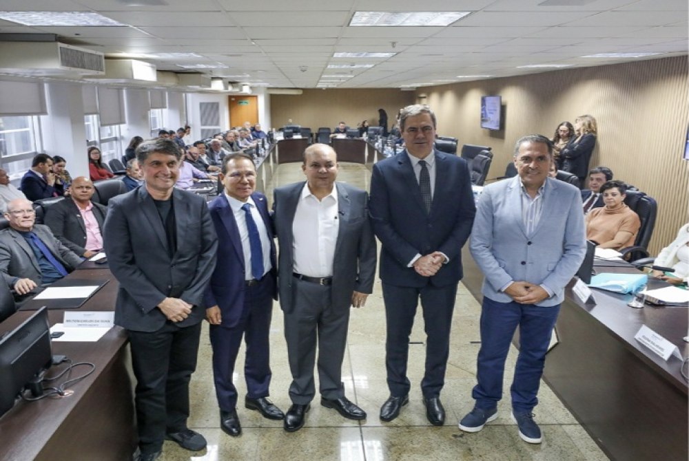 Novo presidente do BRB � apresentado pelo governador Ibaneis Rocha ao setor produtivo