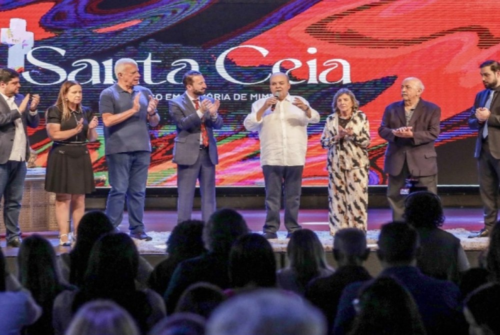 Governador Ibaneis Rocha refor�a apoio a organiza��es religiosas durante agendas em Taguatinga 