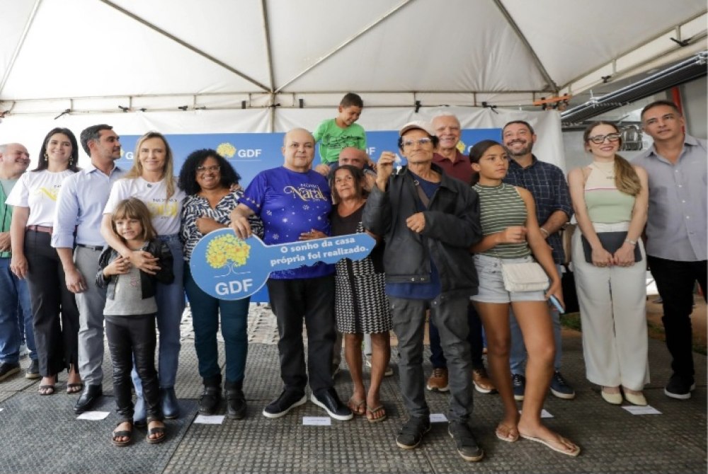 Sonho da casa pr�pria vira realidade para mais 140 fam�lias no Sol Nascente