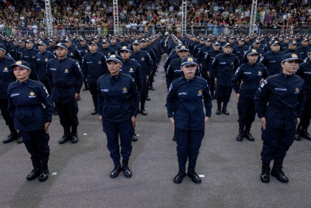 PMDF recebe 1.200 novos alunos para o XII Curso de Forma��o de Pra�as