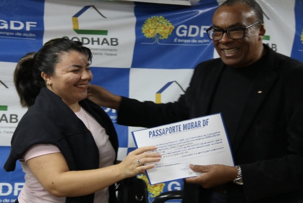 Passaporte Morar DF garantiu casa pr�pria a 90 fam�lias de baixa renda 