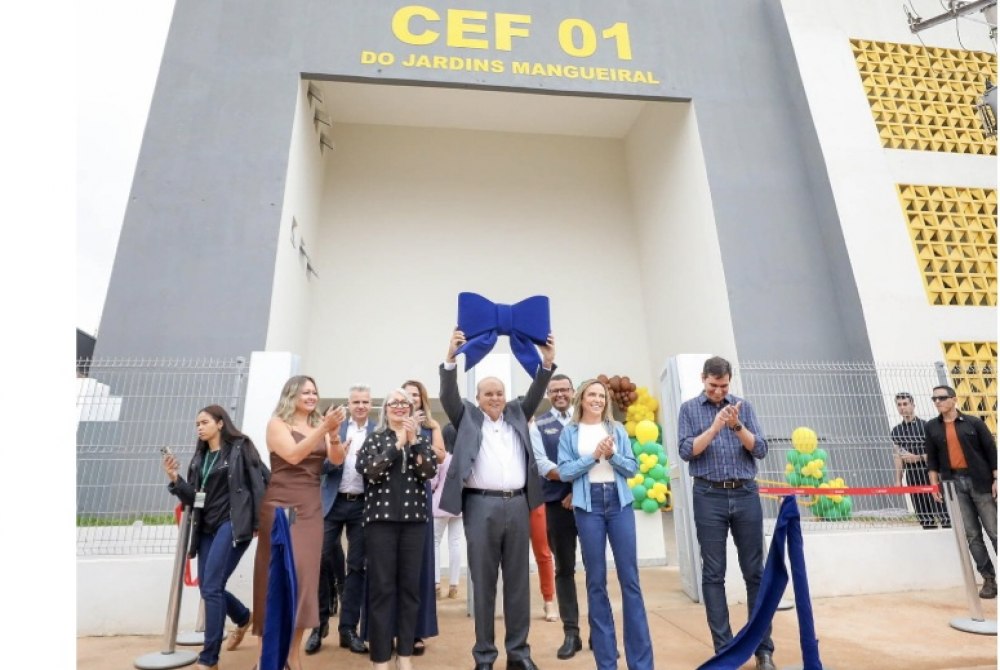 Com investimento de R$ 14,1 milh�es, CEF 01 do Jardins Mangueiral � inaugurado 