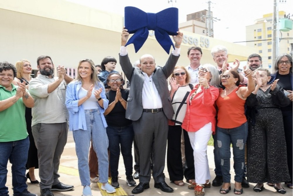 Ibaneis Rocha inaugura novo pr�dio da EC 59, em Ceil�ndia, com estrutura moderna e inclusiva 