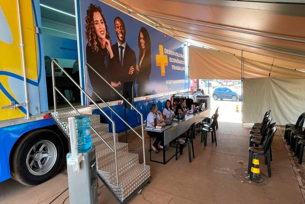 Unidades m�veis do programa Sedet Mais Perto de Voc� chegam a Sobradinho II e ao Recanto das Emas