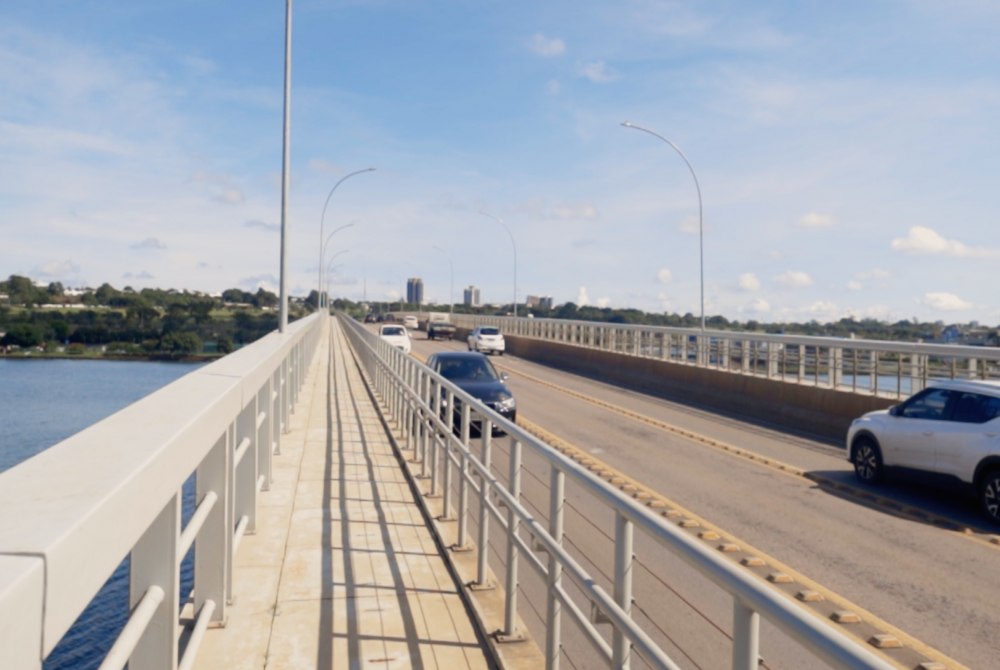 Reforma da Ponte Honestino Guimar�es e obras de recapeamento melhoraram a mobilidade no Lago Sul e regi�o