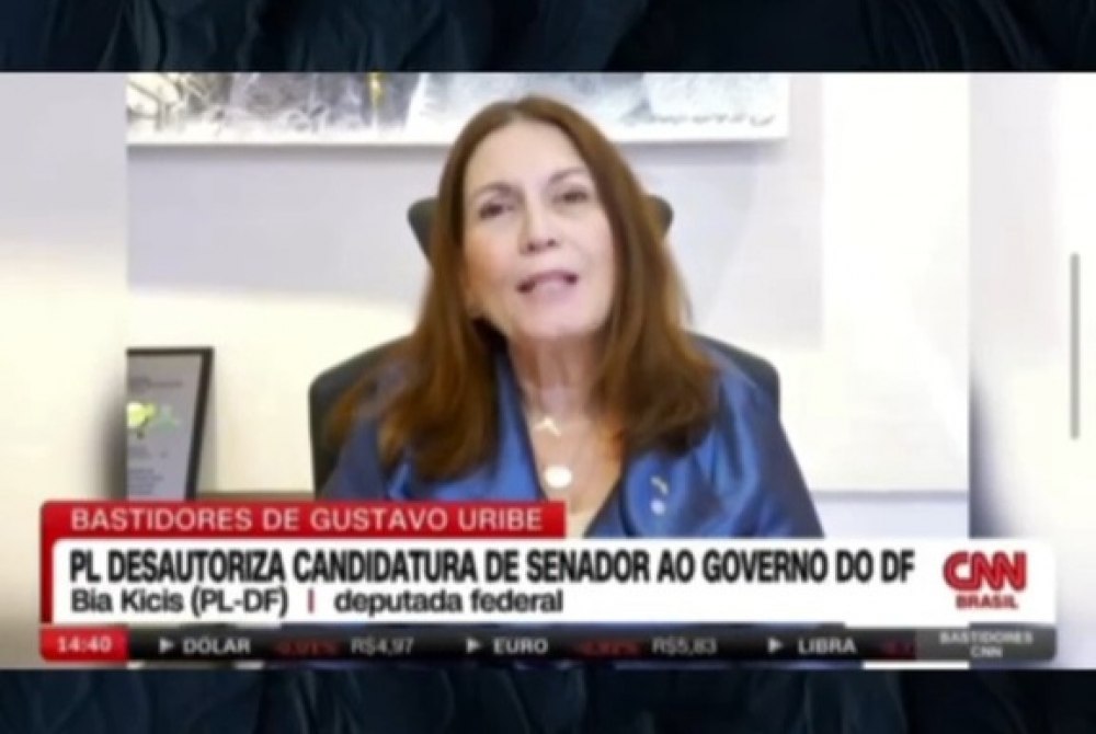 A crise interna no PL do Distrito Federal ganhou novo cap�tulo com uma declara��o dura da deputada federal Bia Kicis, presidente regional da legenda. Em entrevista, Bia desautorizou o senador Izalci Lucas a se apresentar como pr�-candidato do Partido