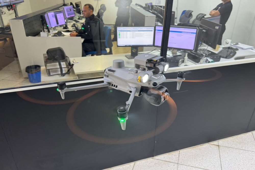 Metr�-DF fortalece a��es de seguran�a com a aquisi��o de drone de alta tecnologia