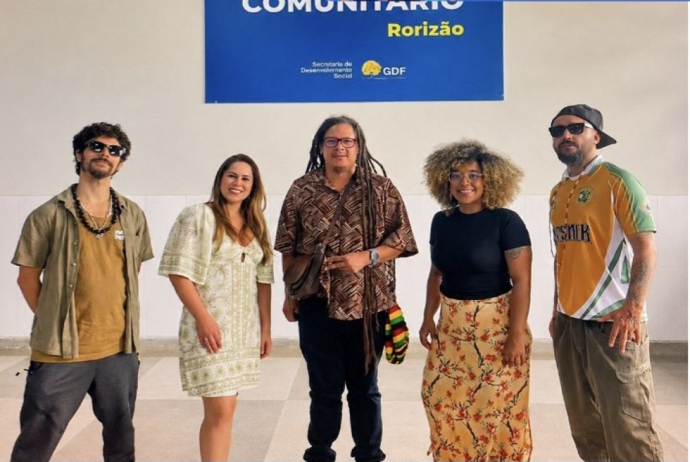 Restaurantes comunit�rios do Distrito Federal recebem o projeto Democratiza��o do Reggae