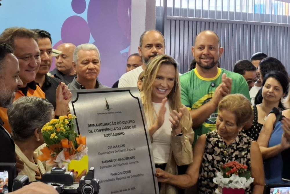 Centro de Conviv�ncia do Idoso de Sobradinho � reinaugurado pelo GDF