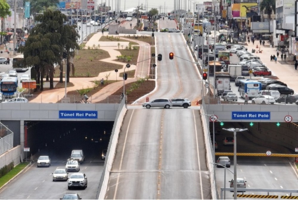 Tr�nsito no T�nel Rei Pel� ser� interditado no dia 12 para simulado de emerg�ncia