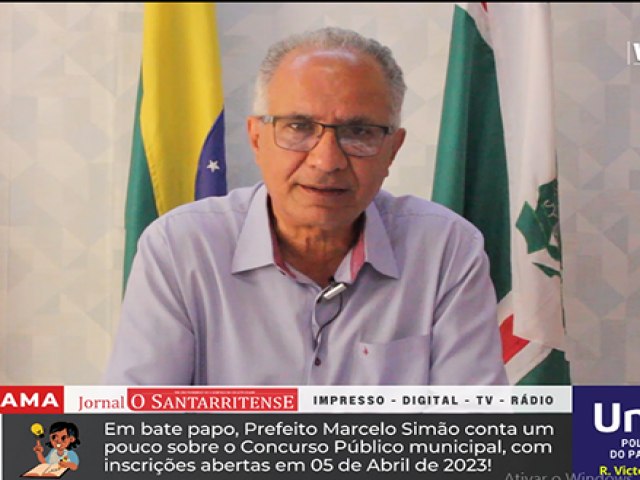 Prefeito Marcelo Simo fala sobre Concurso Pblico