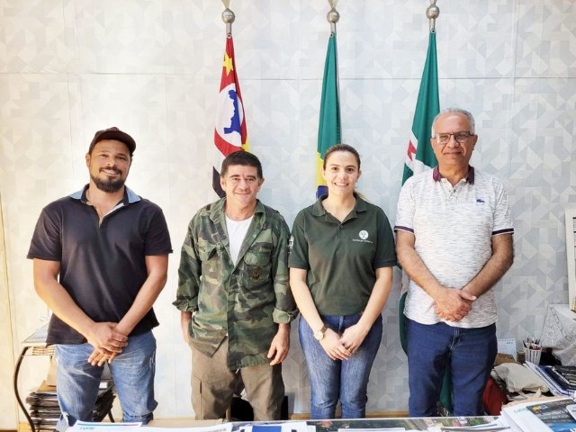 Prefeito Marcelo Simo recebe nova gestora do Parque Estadual Vassununga 
