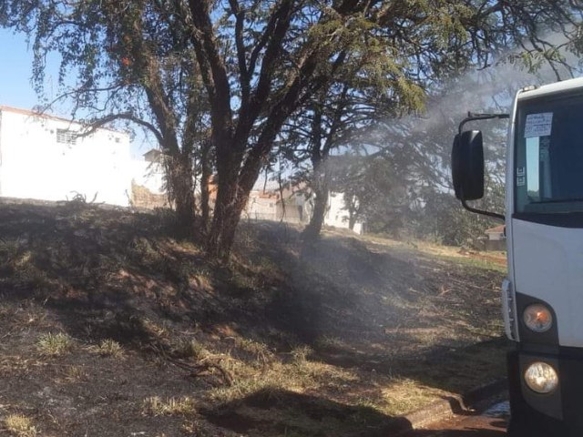 Equipe da Defesa Civil  segue atendendo  ocorrncias de incndios