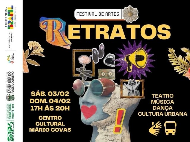 Projeto Festival de Artes  Retratos  Quimera Cultural