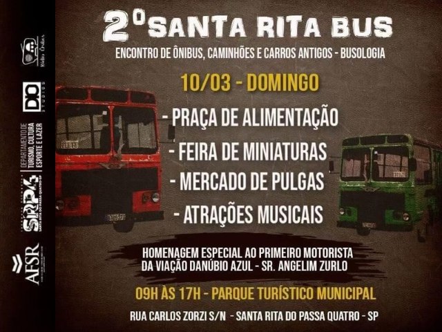 II Santa Rita Bus acontece neste final de semana 